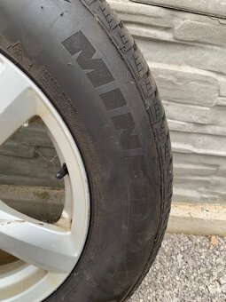 Zimné pneumatiky a hliníkové disky 215/65 R16 - 4