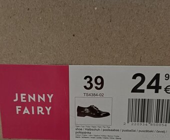 Dámske lakované poltopánky - 4