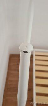 Kovová postel 90x200 - 4