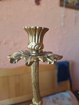 Luxusný seceni svietnik - 4