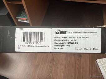 Herna klavesnica Royal Kludge RK68 - 4