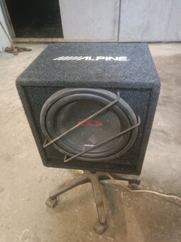 Predám zosilovač a Subwoofer ALPINE - 4