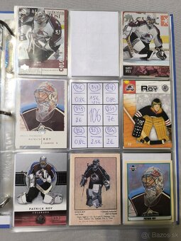 Hokejové kartičky - Patrick Roy 5 - 4