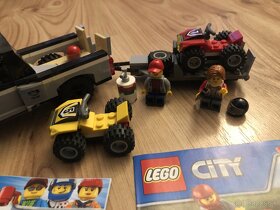 Lego CITY 60148 - Nákladiak s prívesom + 2 x štvorkolka - 4