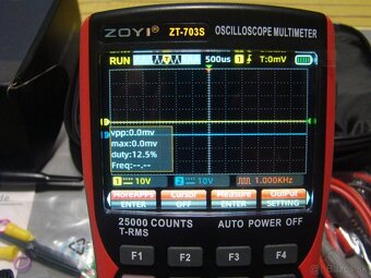 Skopometer ZOYI ZT-703S, 2ch 50Mhz - 4