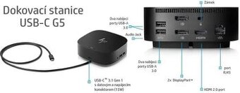 Dokovacia stanica HP USB-C G5 - 4