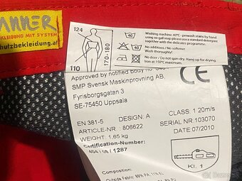 Pilčicke, porotiporezne pracovné nohavice monterky Pfanner v - 4