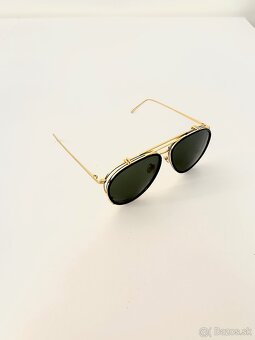Linda Farrow Newman aviator slnečné okuliare - 4