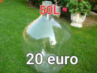 DEMIZONY SKLENNE 5 L 10 L 50 LITROVE aj V KOšOCH - 4