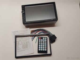 DIN - 7" Dotykové Radio-4x60W - /BT/USB/SD/AUX - CZ MENU - 4