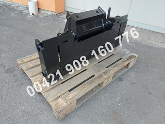 Predám nový adaptér, redukciu z mecalac na jcb, cat, bobcat - 4