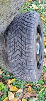 Predám zimné pneumatiky 195/65 r15   5x112 - 4