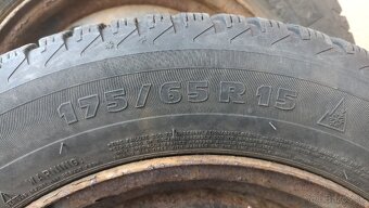 Plechové Disky 4x100 R15 pre Suzuki swift - 4