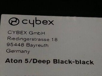 Autosedacka vajicko Cybex Aton 5 Gold - 4