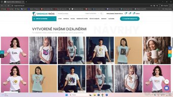 Predám eshop + tlačiarne na výrobu tričiek s potlačou - 4