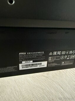 Herný monitor MSI G2412F - 4
