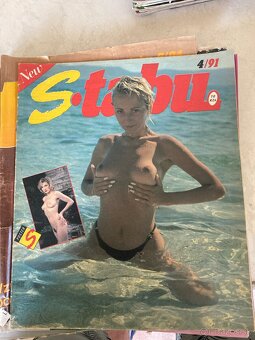 Erotické časopisy Tabu Sextabu Leo Zbierka 90te roky - 4