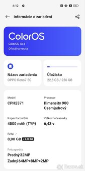 Oppo Reno 7 16/256GB Nový Záruka - 4