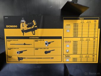 Klincovačka do betónu Dewalt DCN890N - 4