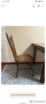 Jedálenský  stôl a stoličky - 4