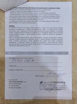 Predám NOVÚ auto batériu PROAUTO Premium 12V 74Ah 680A - 4