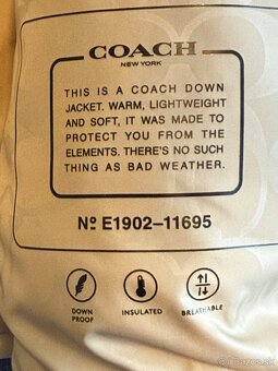 Coach zimna bunda - 4