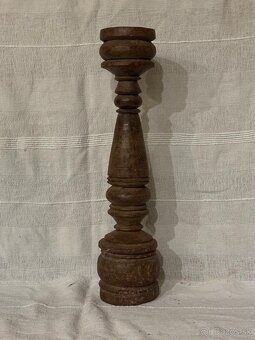 Drevené svietniky - 4