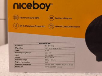 Bluetooth reproduktor Niceboy Titan 4 - 4