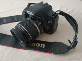 Pre Canon EOS 500D + objektív, príslušenstvo a taška - 4