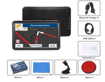 GPS 9",TIR 2025,256MB+16GB,WIN CE 6.0,IGO PRIMO,CLONA,SK - 4