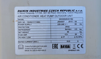 Klimatizácia Daikin - používaná - 4