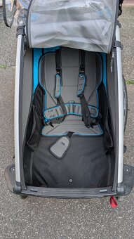 Thule Chariot Sport Blue – TOP STAV, málo používaný - 4