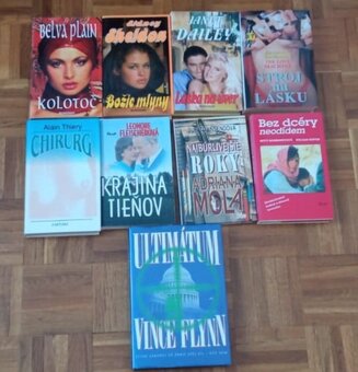 rôzne knihy, aj jednotlivo-2,50€ - 4