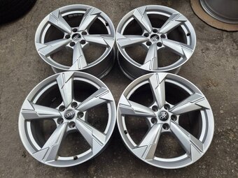5x112 r18 ET39 elektróny originál AUDI + VW,ŠKODA,SEAT - 4