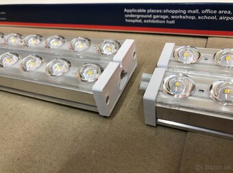 120cm LED stropné  svietidlo lineárne so šošovkami - 4