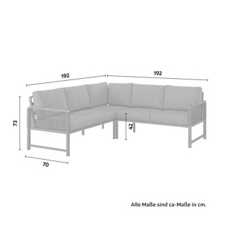 Kovové záhradné sedenie - 4