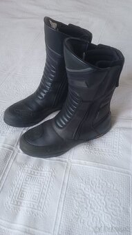 panske kozene moto cizmy HELD Annone GTX vibram - 4