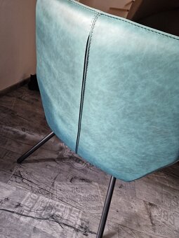 Retro kresla BON Velvet - 4