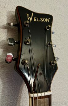 Welson elektrická gitara štýl ES-335 - 4