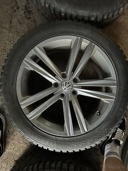 Originál VW 5x112 r18 245/45 Tiguan r-line - 4