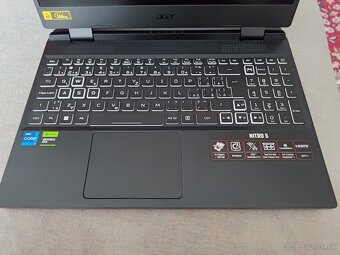 Predam herny notebook Acer nitro 5 - i7, RTX4060 - 4