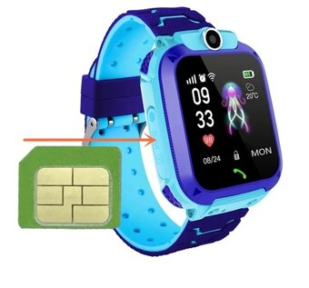 Detské smart hodinky, slot na SIM kartu - 4