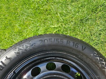 205/55 R16 Continental + plechove disky - 4