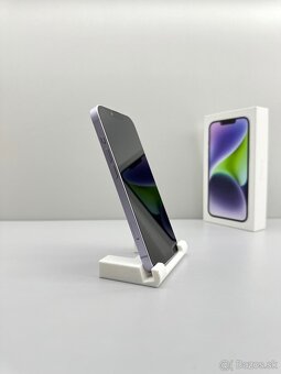 iPhone 14 PURPLE 128GB TOP STAV ORIGINÁL - 4