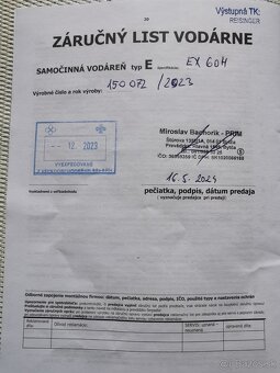 Predám nerezovú vodáreň s nádržou v záruke - 4