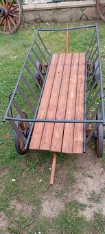 Starý drevený voz - rebriňak - 4