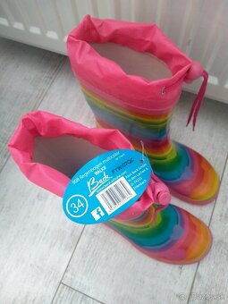 Nové gumáky veľ.34 - 4