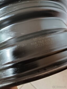 Peugeot Citroen 4x108 R16" plechové disky - 4