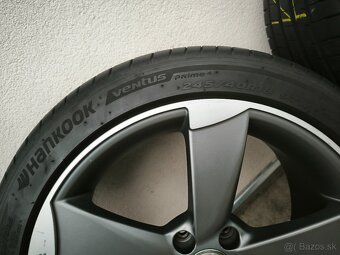 5x112 R18 Letna sada Original Audi A4 + 245/40 R18 Hankook - 4