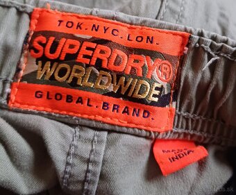 Superdry zelenkavé cargo - 4